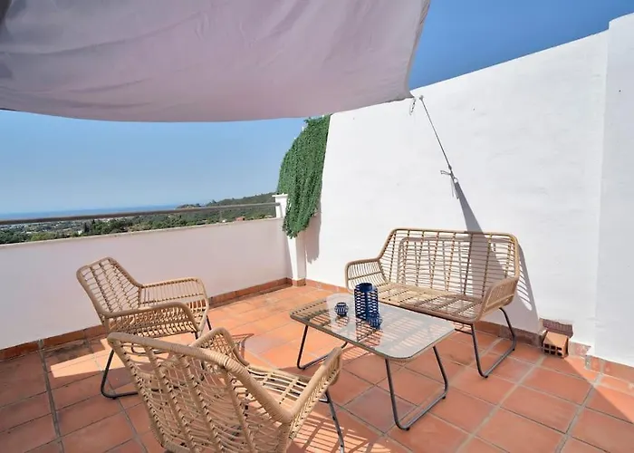 Duplex Marinero Con Vista Al Mar Gimnasio Piscina - Abejeras 615 Estepona